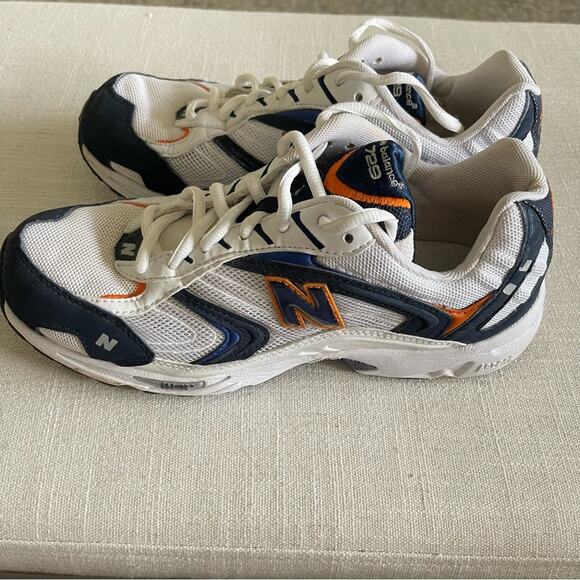 New Balance Other - New Balance 729 Women’s White, Black, and Orange Athletic Shoes